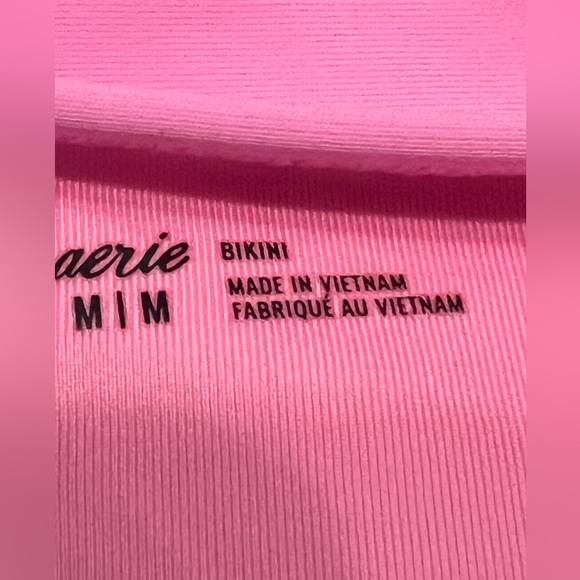 Aerie Bright Pink Bikini Bottom - Picture 3 of 4